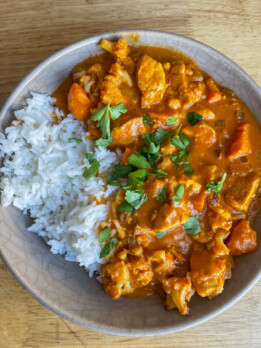 Dairy free chicken tikka masala