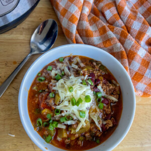 healthy instant pot chili