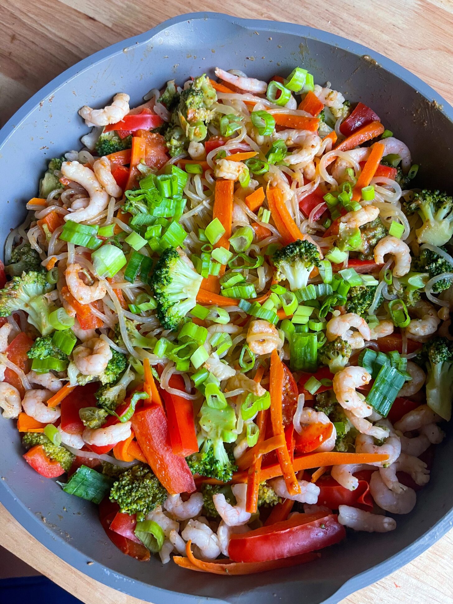 Spicy Shrimp Pad Thai