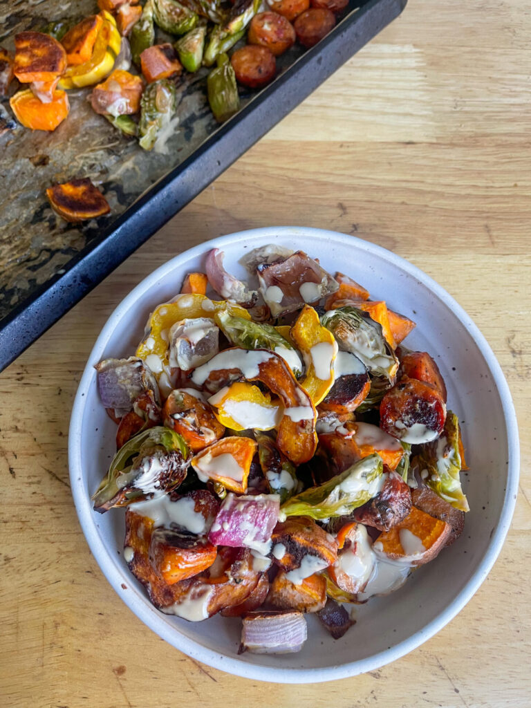 fall sheet pan dinner