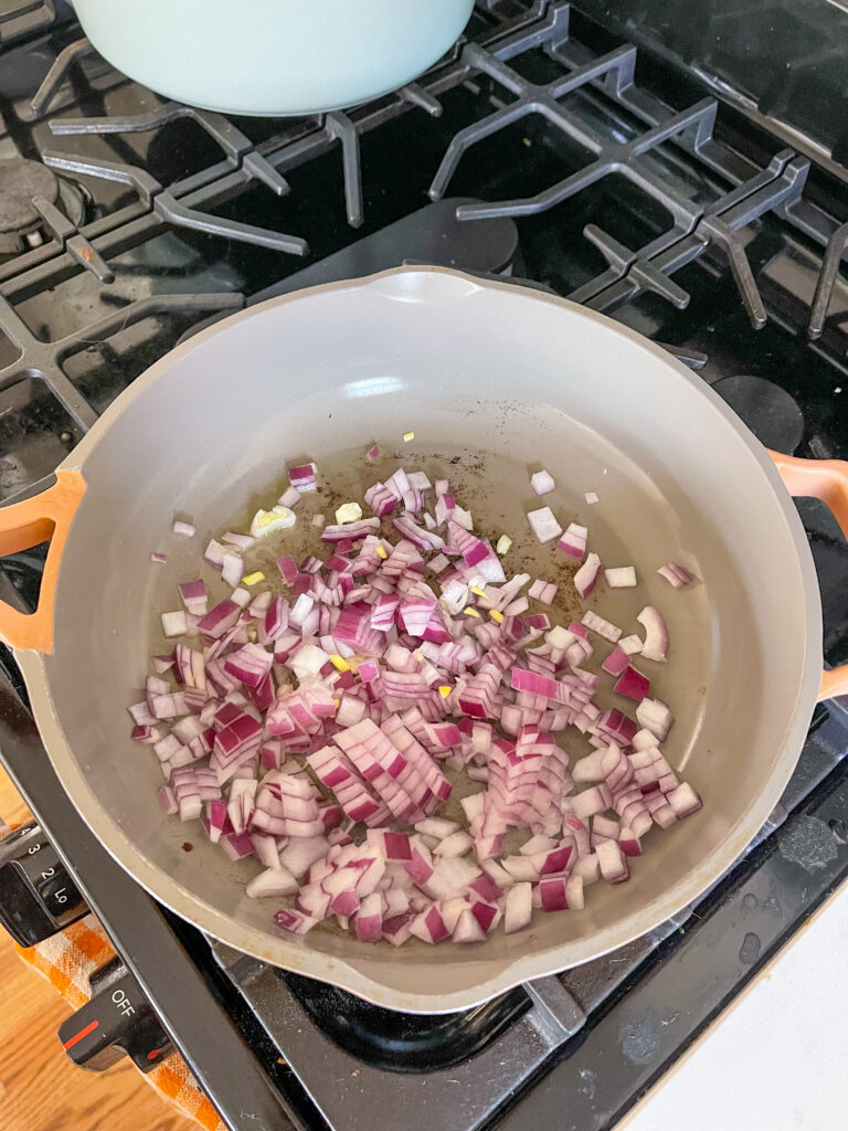 Sauteed onions