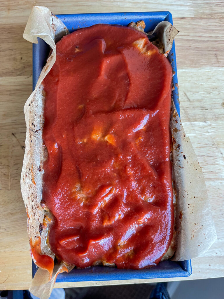 cooked meatloaf