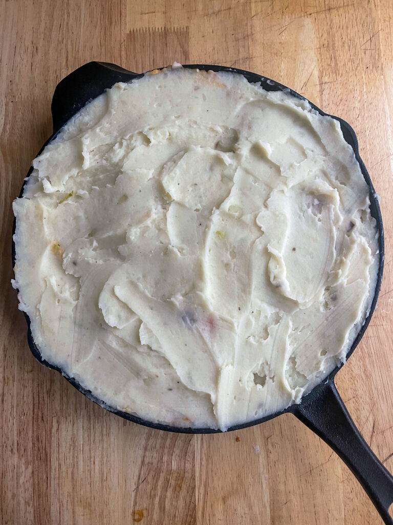 mashed potatoes