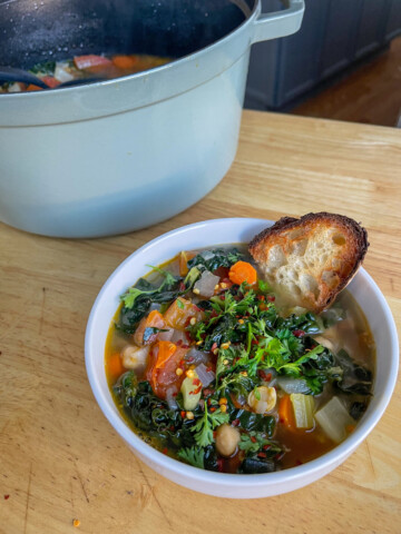 Chickpea vegetable stew