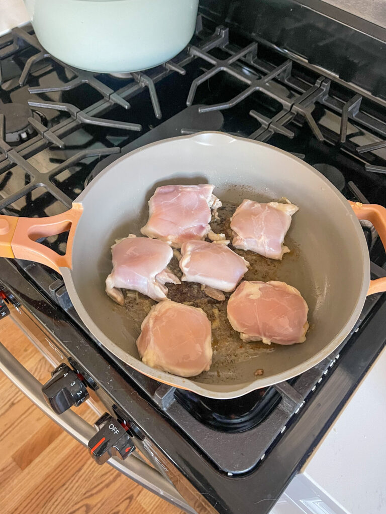 Stovetop chicken