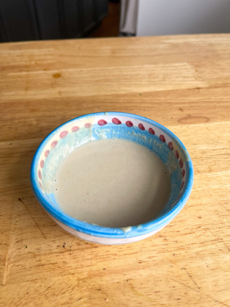 Creamy tahini sauce