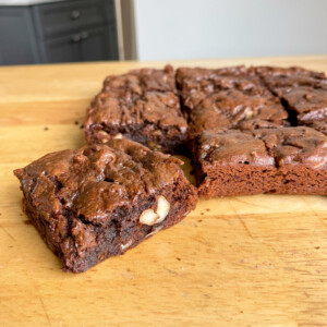 Macadamia nut brownies