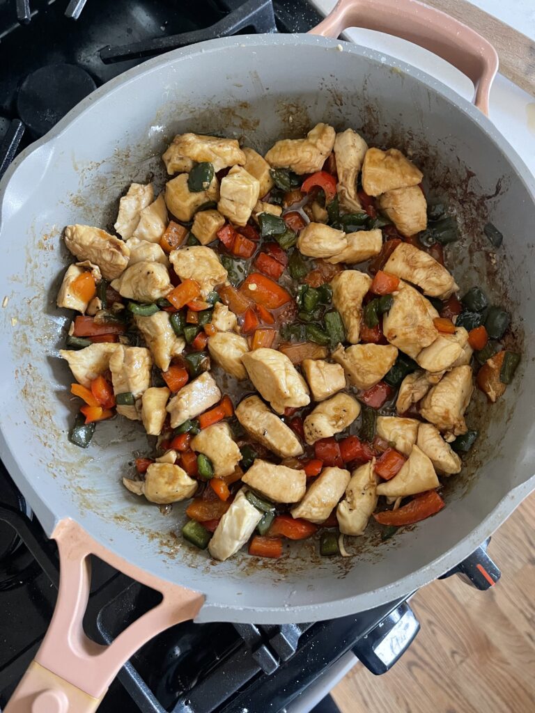 Gluten free chicken stir fry