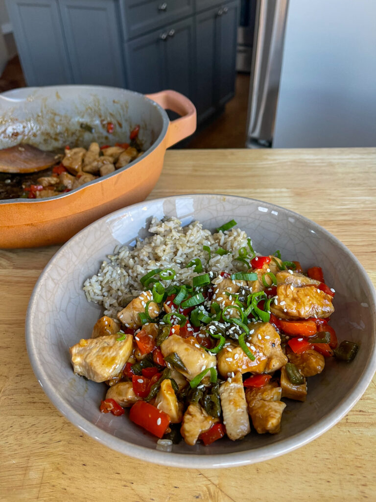 Gluten free chicken stir fry