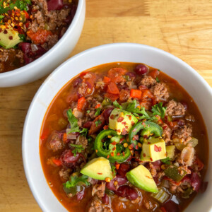 Bison chili