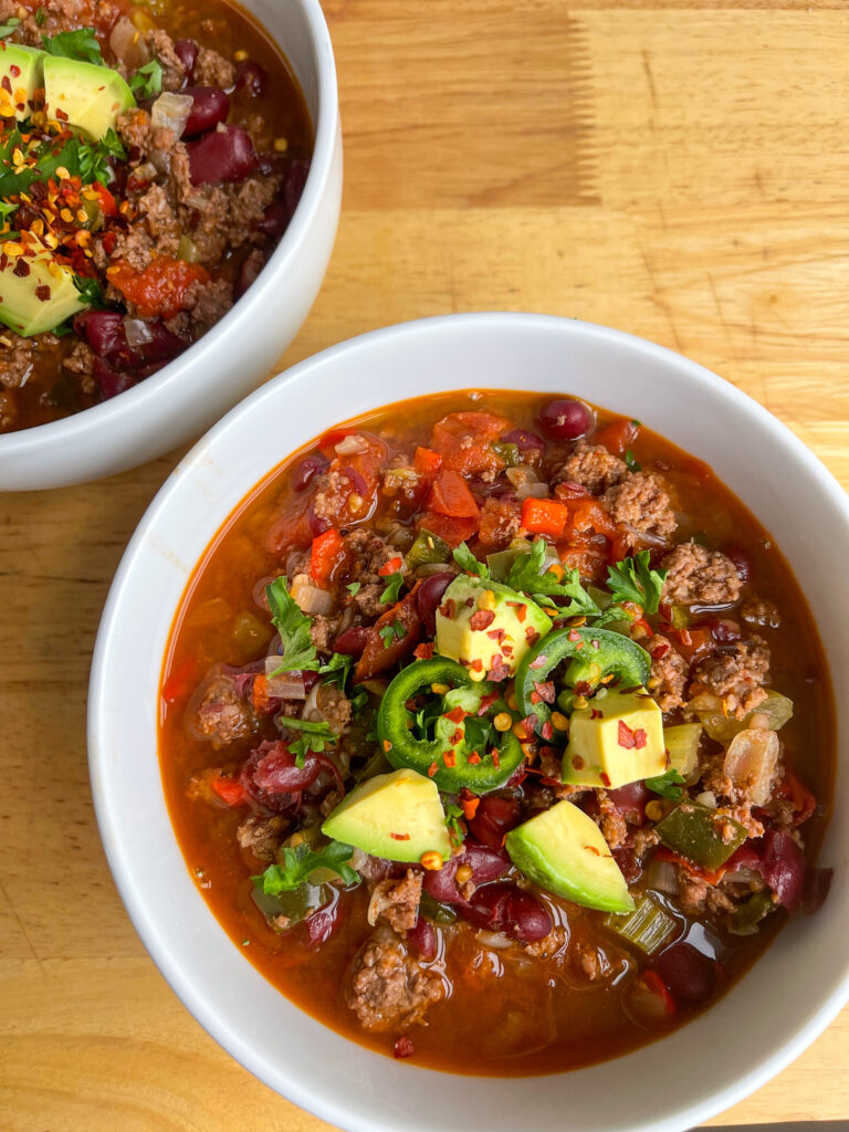 Bison chili