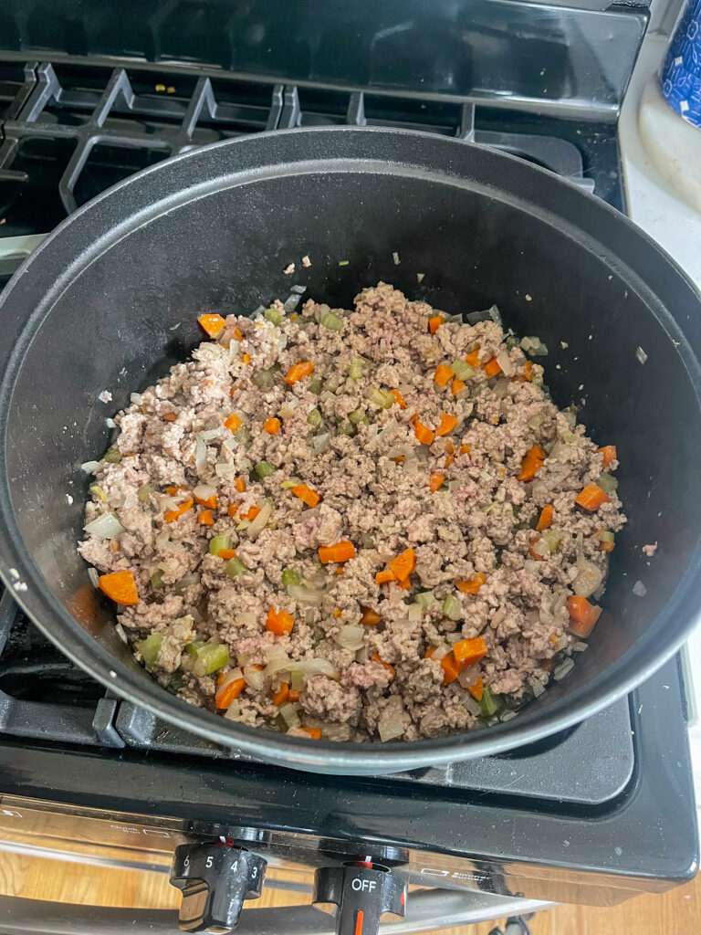 Dairy free bolognese