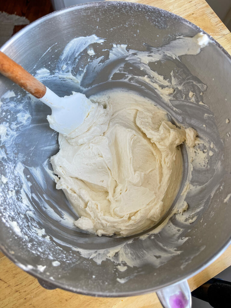 Dairy free cream cheese frosting