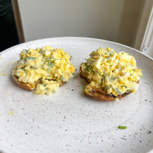 Paleo egg salad