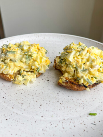 Paleo egg salad