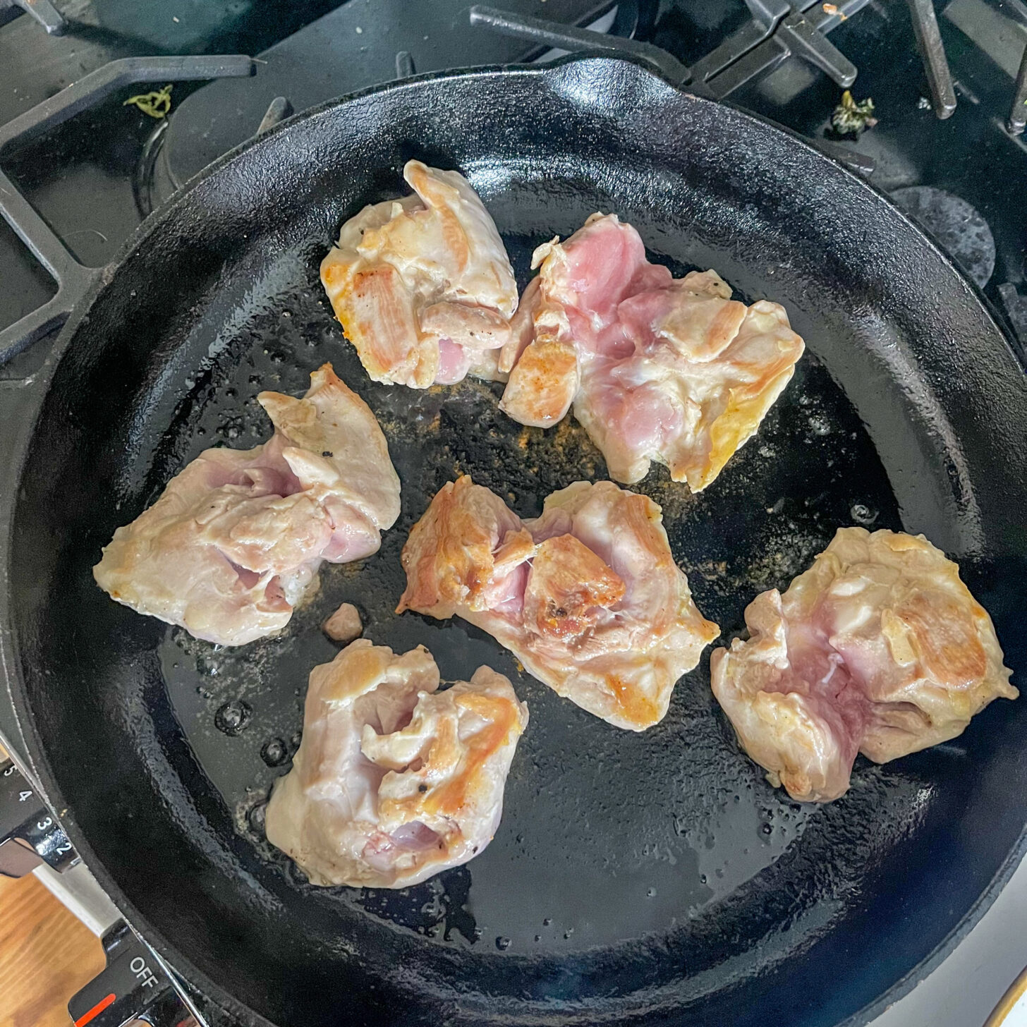 Chicken in cast iron