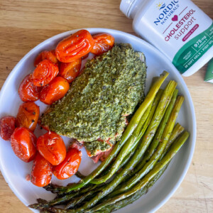 Pesto salmon