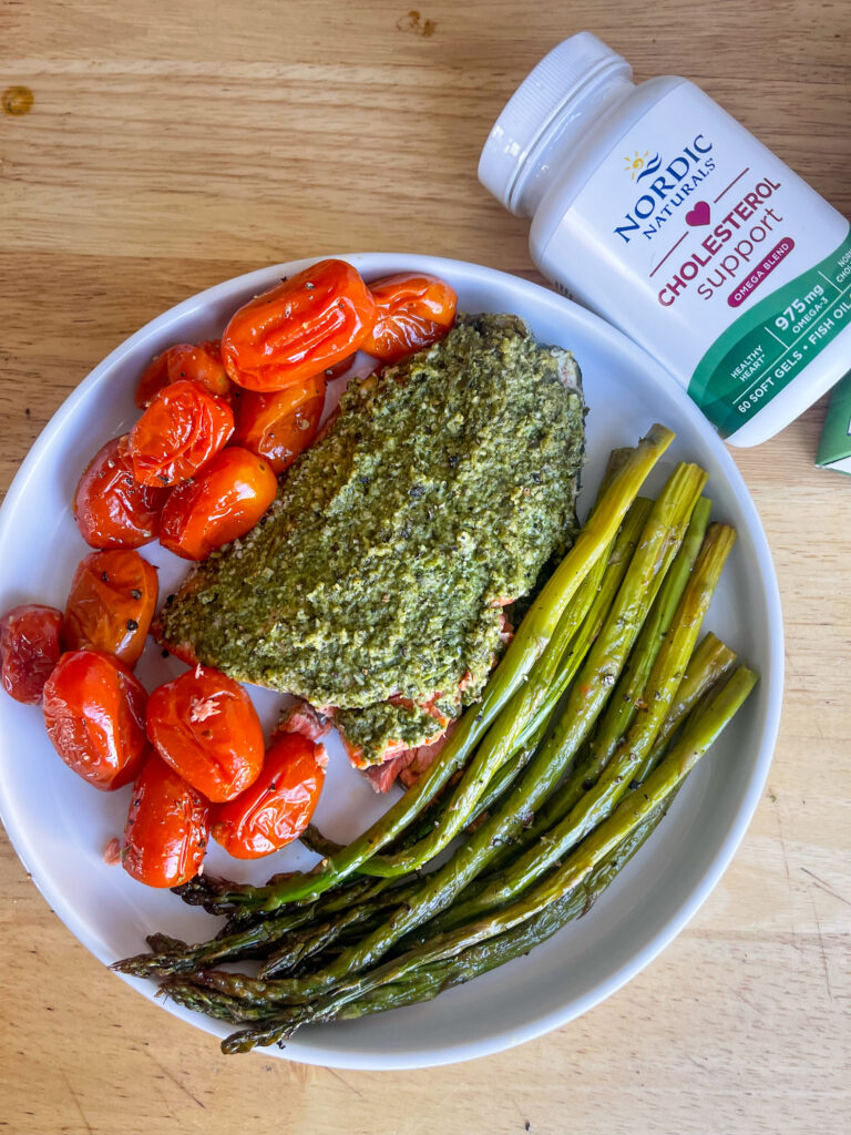 Pesto salmon