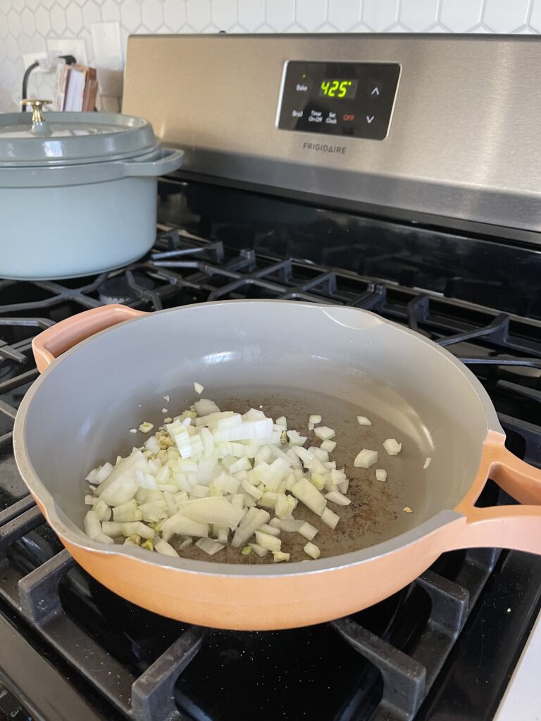 Sauteed onions