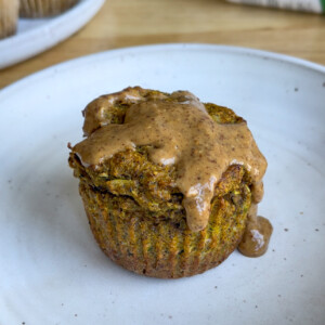 Gluten free zucchini muffins