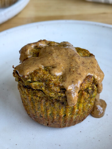 Gluten free zucchini muffins