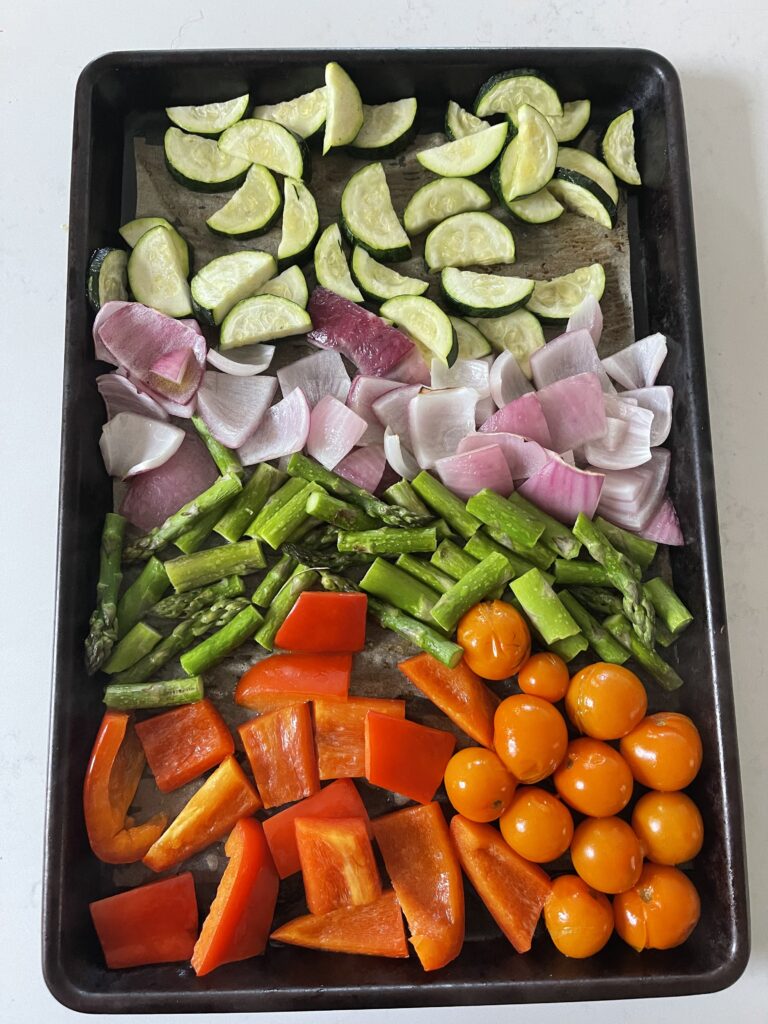 roasted veggies