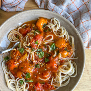 roasted cherry tomato sauce