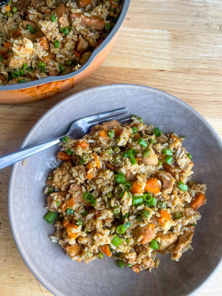 gluten free chicken fried rice