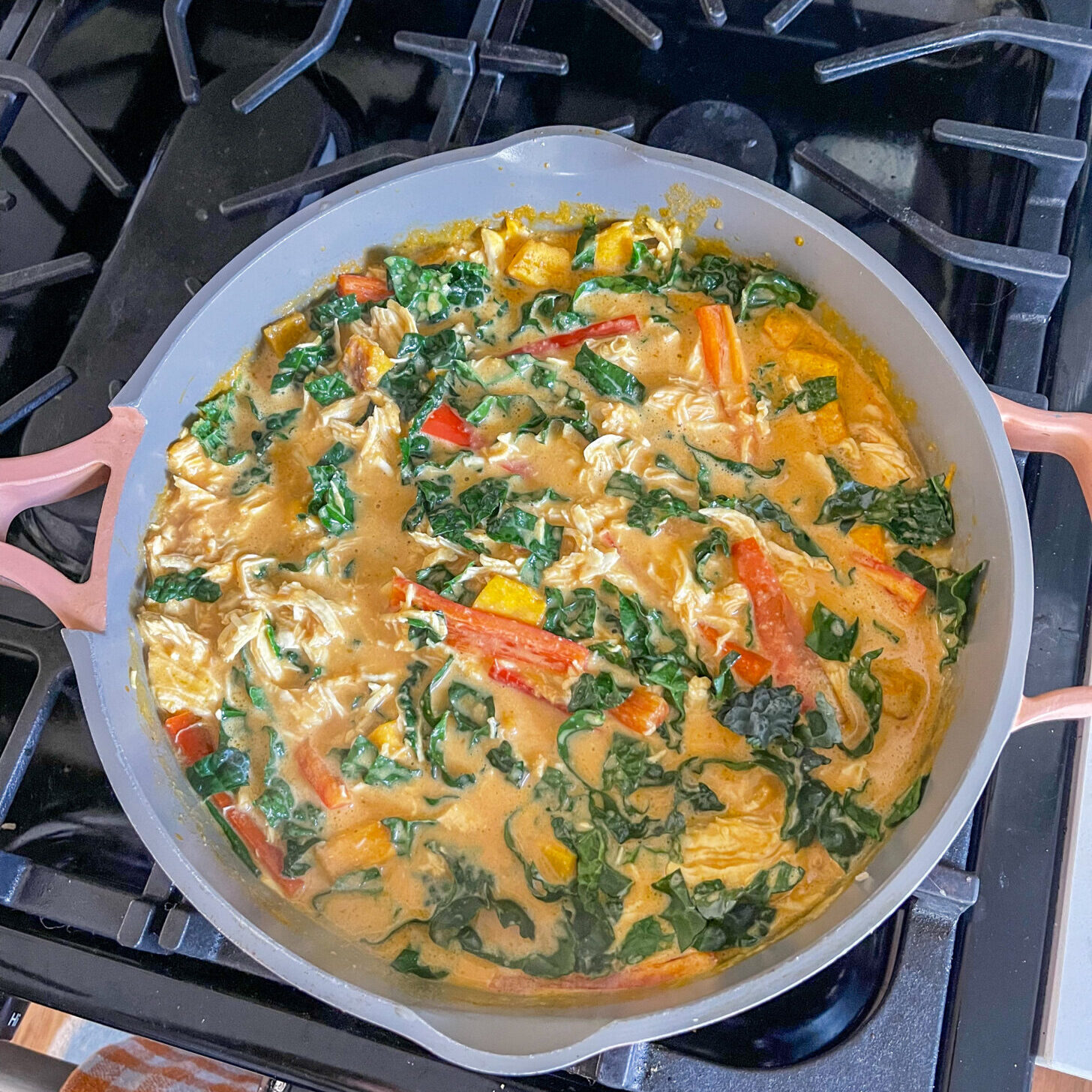 kale in curry