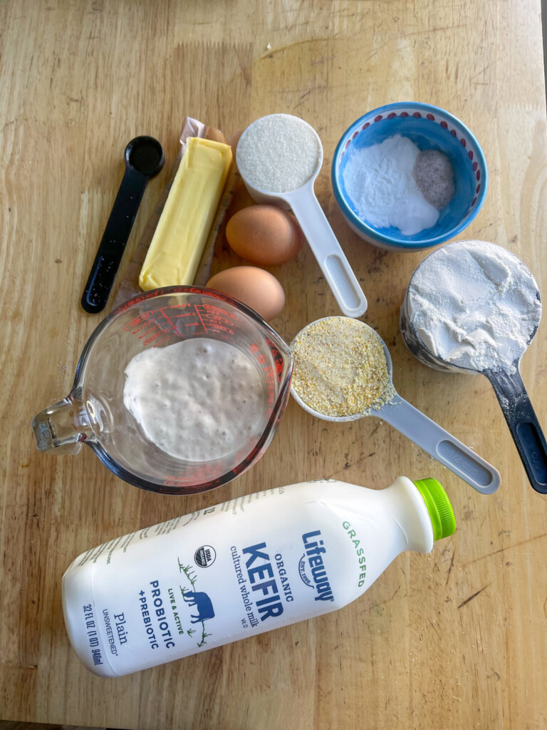 ingredients for cornbread