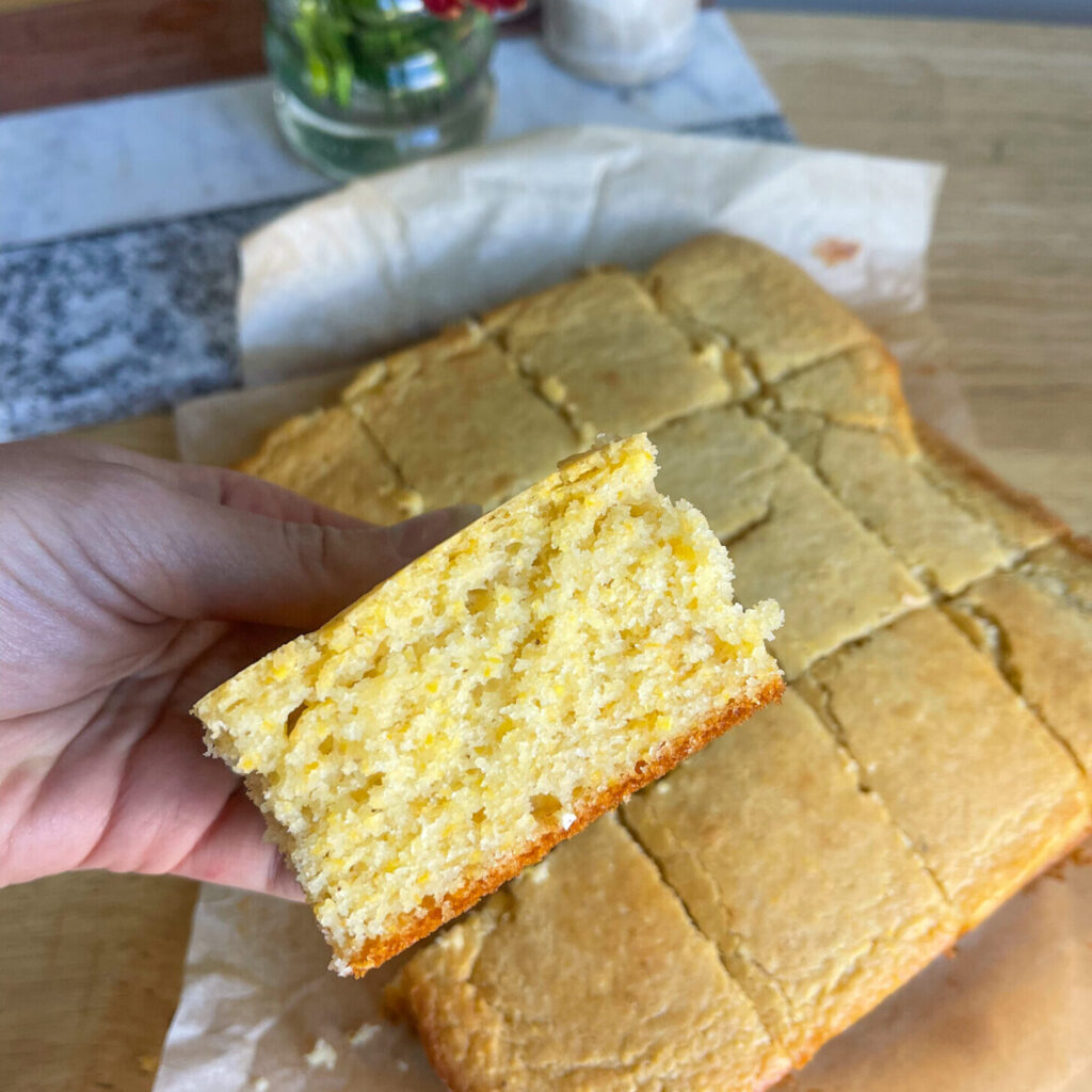 sourdough discard cornbread