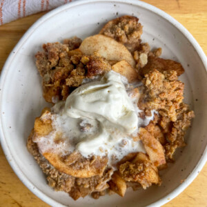 paleo apple crisp