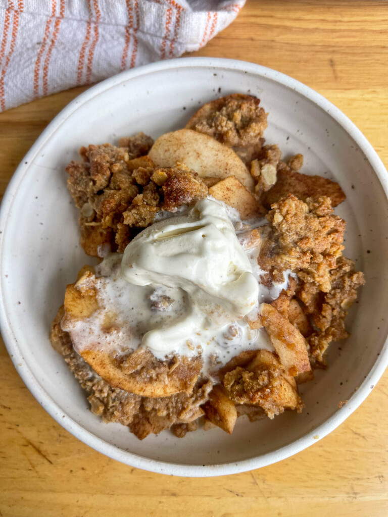 paleo apple crisp