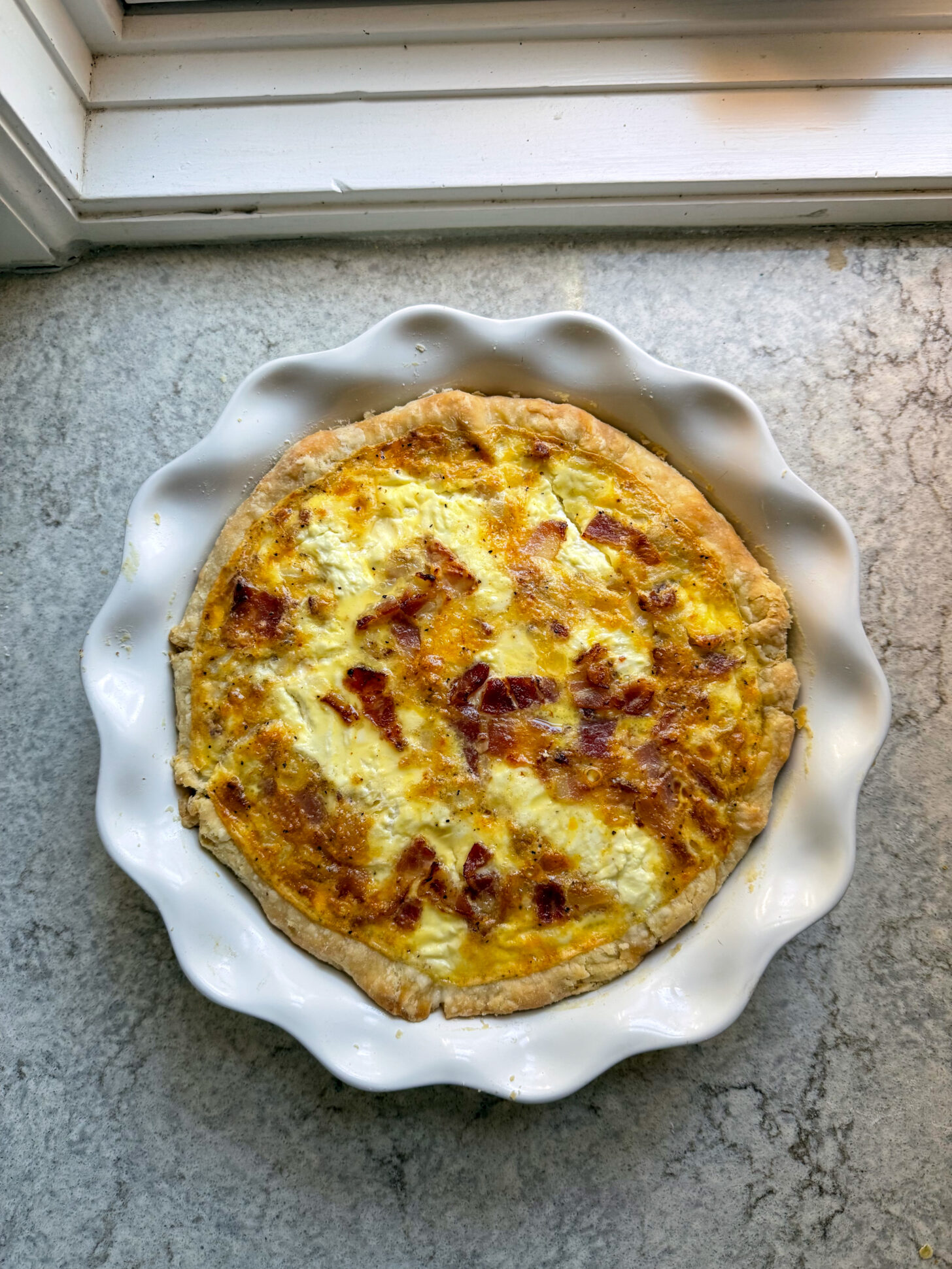 Sourdough Quiche