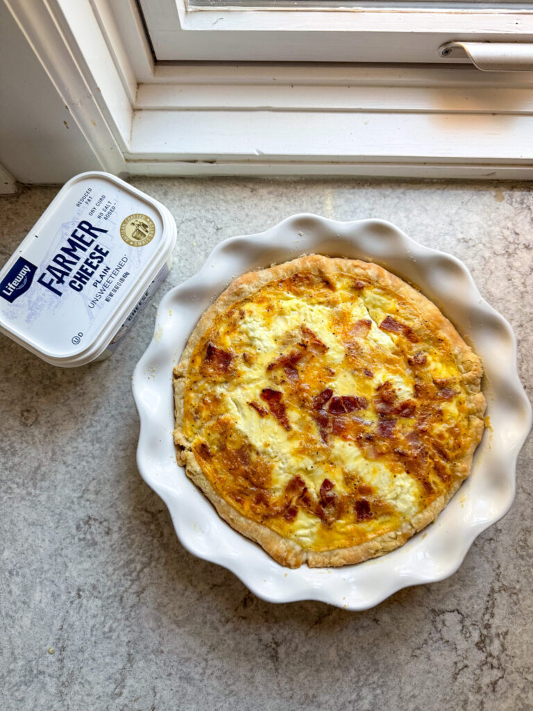 sourdough quiche