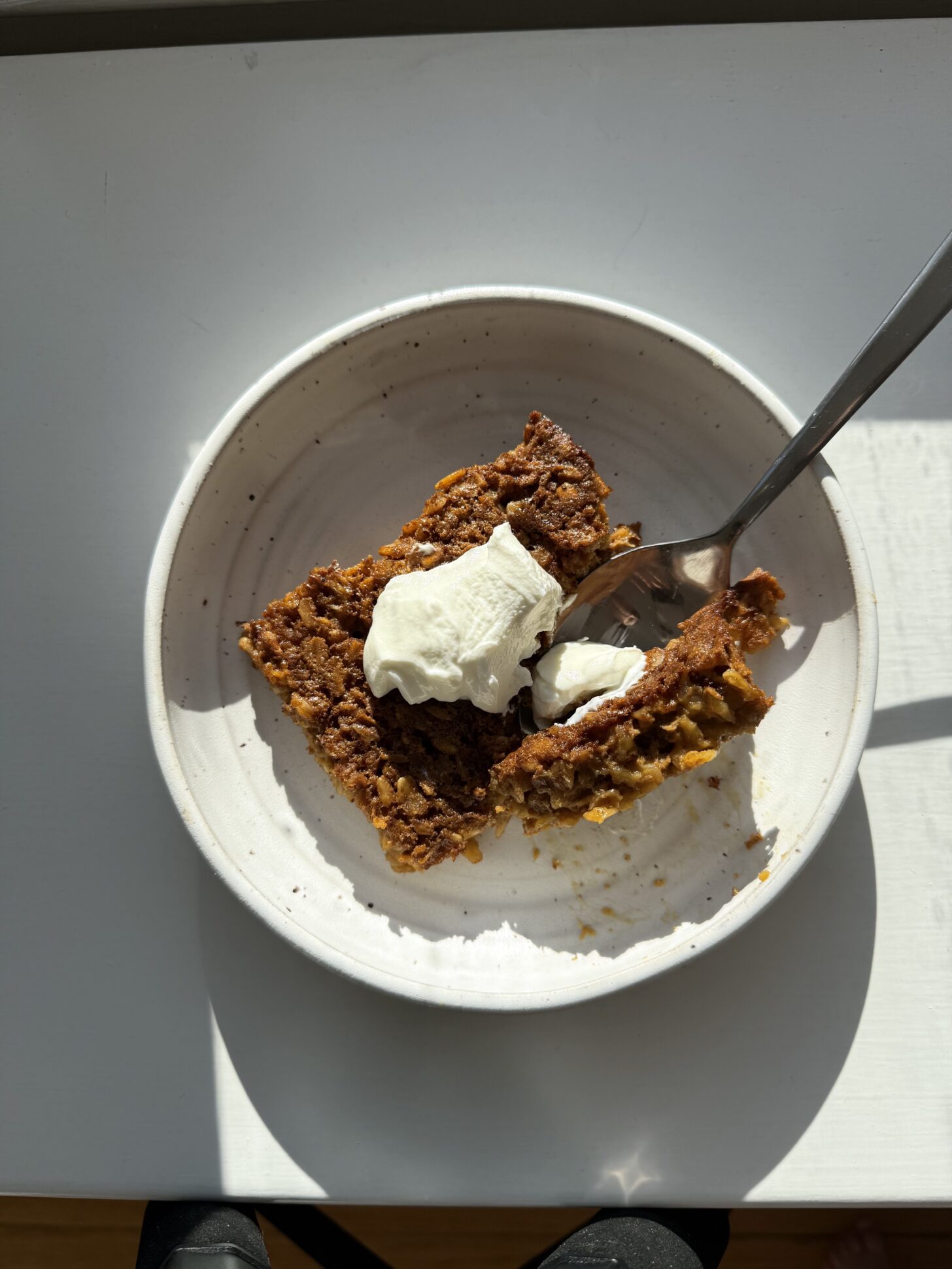 Gingerbread Baked Oatmeal