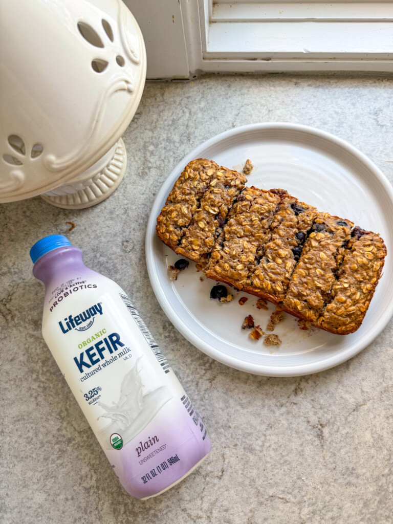 blueberry banana oat bars