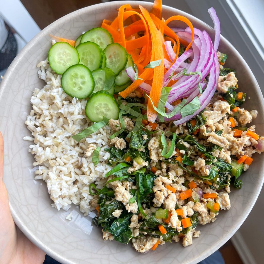 Chicken Larb Bowl